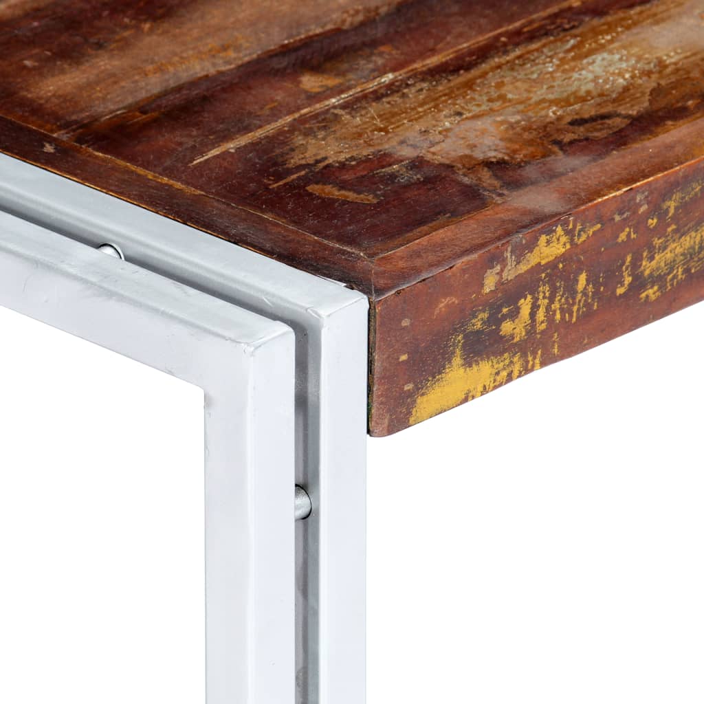 Konferenční Stolek 120 X 60 X 35 Cm Masivní Recyklované Dřevo