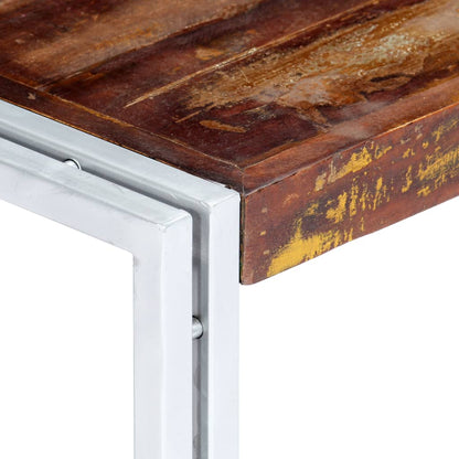 Konferenční Stolek 120 X 60 X 35 Cm Masivní Recyklované Dřevo