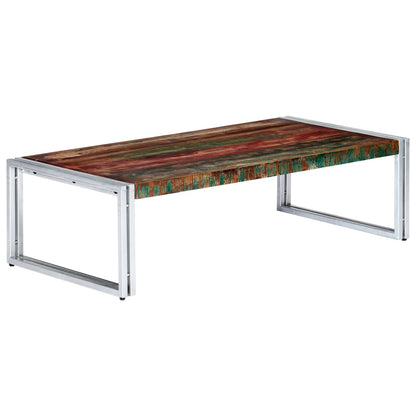 Konferenční Stolek 120 X 60 X 35 Cm Masivní Recyklované Dřevo