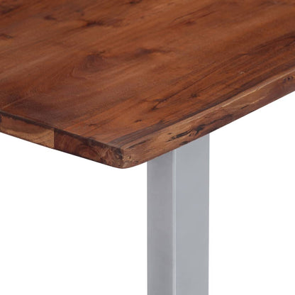Konferenční Stolek S Živou Hranou 115X60X40 Cm Masivní Akácie