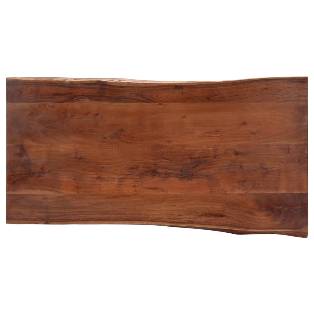 Konferenční Stolek S Živou Hranou 115X60X40 Cm Masivní Akácie