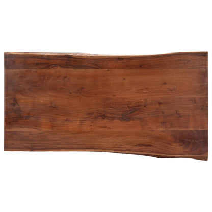 Konferenční Stolek S Živou Hranou 115X60X40 Cm Masivní Akácie