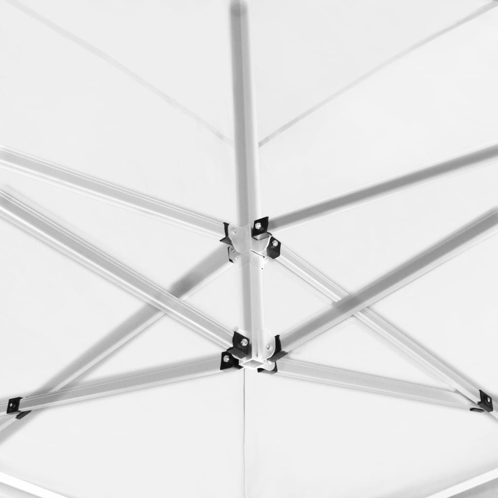 Profesionální Skládací Party Stan + Stěny Hliník Bílý