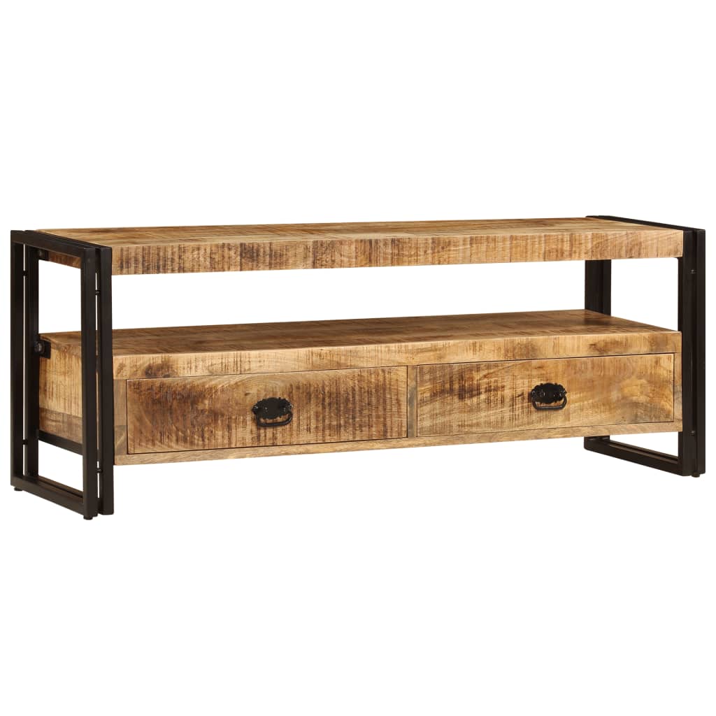 Tv Stolek 120X35X45 Cm Masiv S Medovou Povrchovou Úpravou