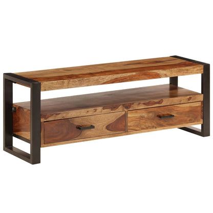 Tv Stolek 120X35X45 Cm Masiv S Medovou Povrchovou Úpravou