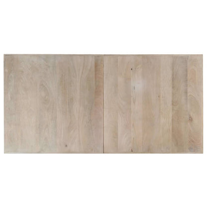 Jídelní Stůl Masivní Bělené Mangovníkové Dřevo