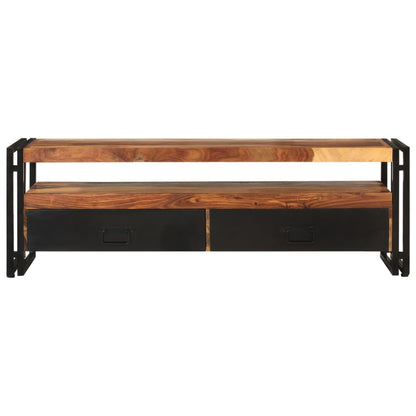 Tv Stolek 120 X 30 X 40 Cm Masivní Akáciové Dřevo