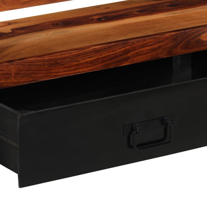 Tv Stolek 120 X 30 X 40 Cm Masivní Akáciové Dřevo