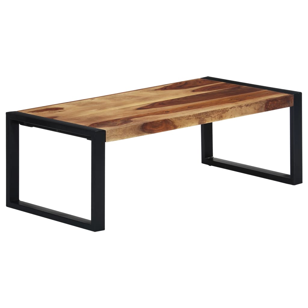 Konferenční Stolek 110 X 60 X 40 Cm Masivní Akáciové Dřevo