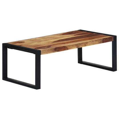 Konferenční Stolek 110 X 60 X 40 Cm Masivní Akáciové Dřevo