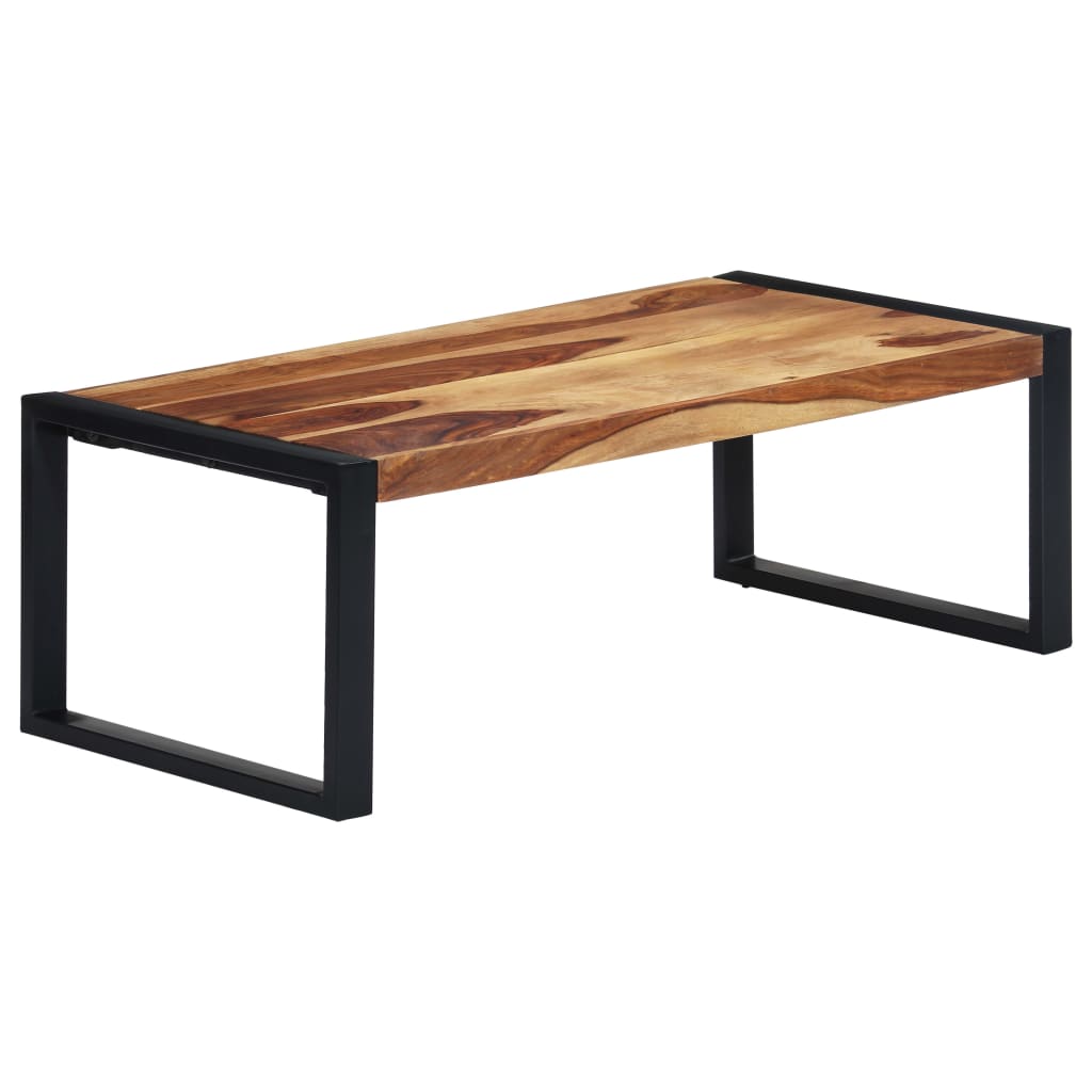 Konferenční Stolek 110 X 60 X 40 Cm Masivní Akáciové Dřevo