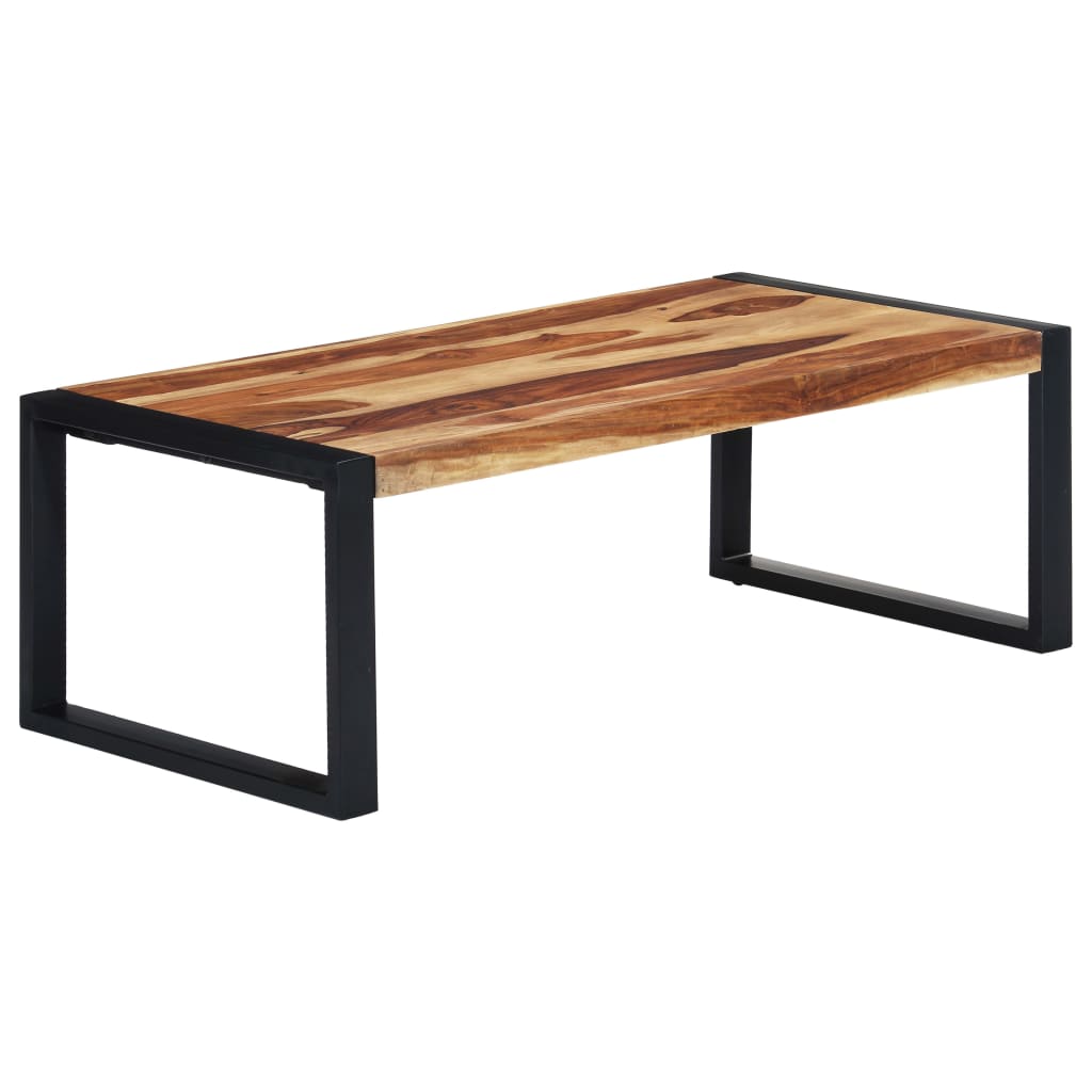 Konferenční Stolek 110 X 60 X 40 Cm Masivní Akáciové Dřevo