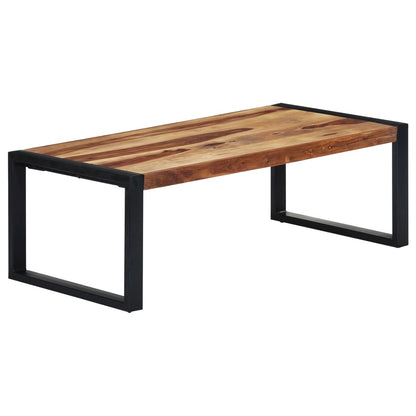 Konferenční Stolek 110 X 60 X 40 Cm Masivní Akáciové Dřevo