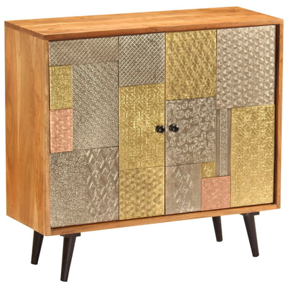 Příborník 80 X 35 X 75 Cm Masivní Akáciové Dřevo