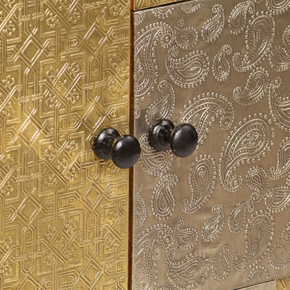 Příborník 80 X 35 X 75 Cm Masivní Akáciové Dřevo