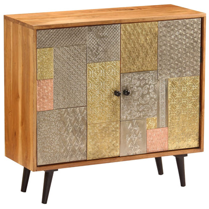 Příborník 80 X 35 X 75 Cm Masivní Akáciové Dřevo