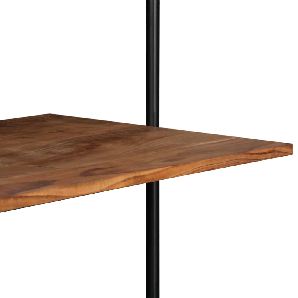 Nástěnný Psací Stůl 90 X 40 X 170 Cm Masivní Akáciové Dřevo