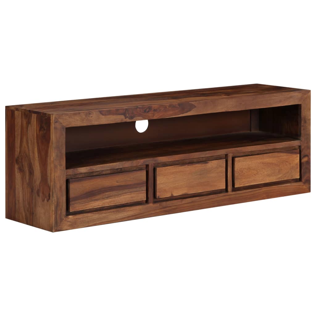 Tv Stolek 120 X 30 X 40 Cm Masivní Sheeshamové Dřevo