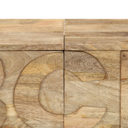 Skříňka Abeceda Se 6 Zásuvkami 120X35X79 Cm Masivní Mangovník