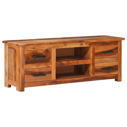 Tv Stolek 110 X 30 X 40 Cm Masivní Dřevo