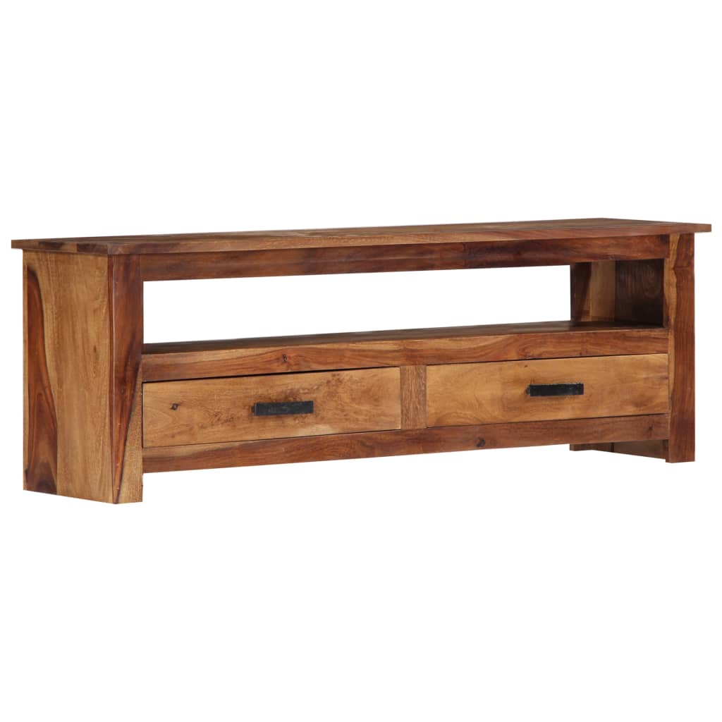 Tv Stolek 118 X 30 X 40 Cm Masivní Dřevo
