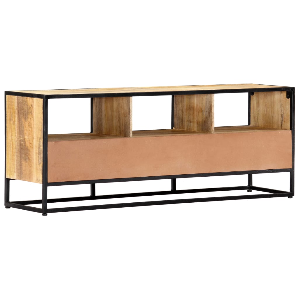Tv Stolek 120 X 30 X 45 Cm Masivní Mangovníkové Dřevo