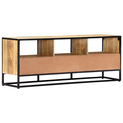 Tv Stolek 120 X 30 X 45 Cm Masivní Mangovníkové Dřevo