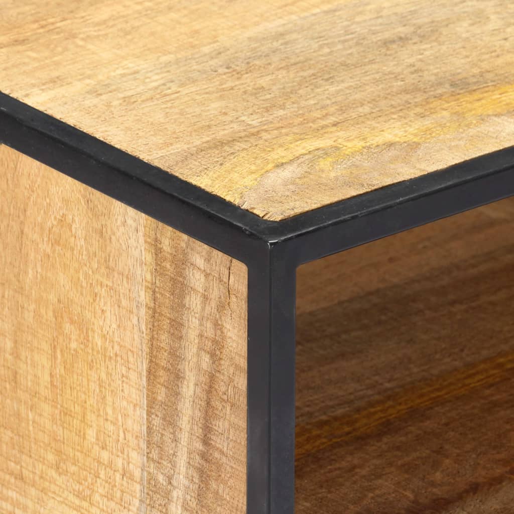 Tv Stolek 120 X 30 X 45 Cm Masivní Mangovníkové Dřevo
