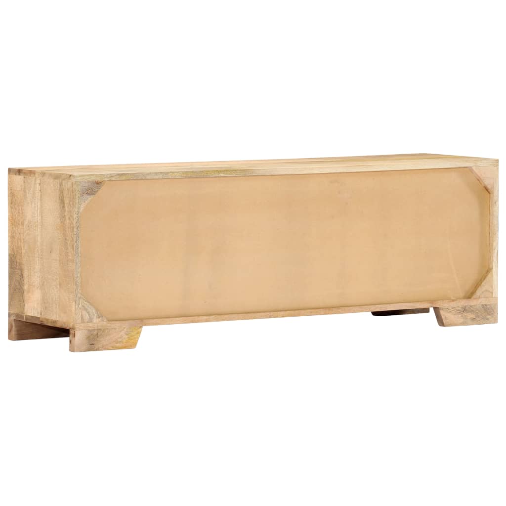 Tv Stolek 120 X 30 X 40 Cm Masivní Mangovníkové Dřevo