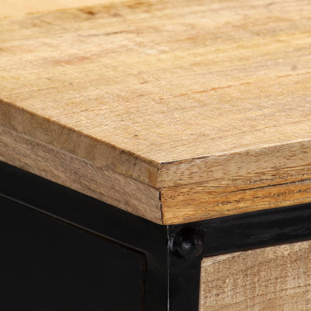 Psací Stůl 110 X 50 X 76 Cm Masivní Mangovníkové Dřevo