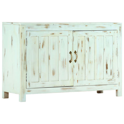 Příborník Světle Modrý 110X35X70 Cm Masivní Mangovníkové Dřevo