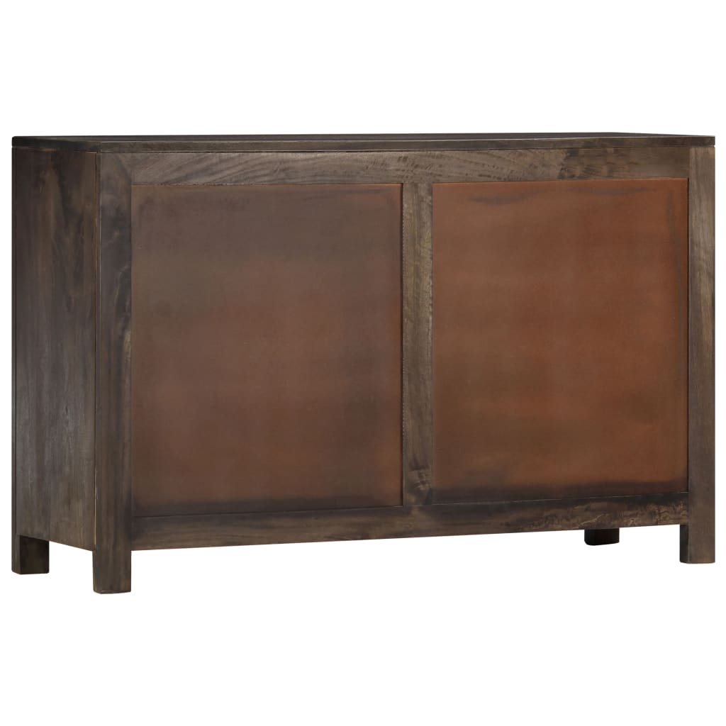 Příborník Vyřezávaný Design 110 X 35 X 70 Cm Masivní Mangovník