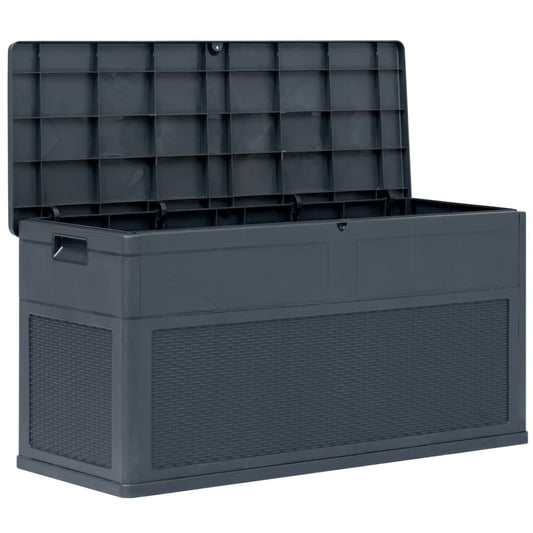 Zahradní Úložný Box 320 L Antracitový