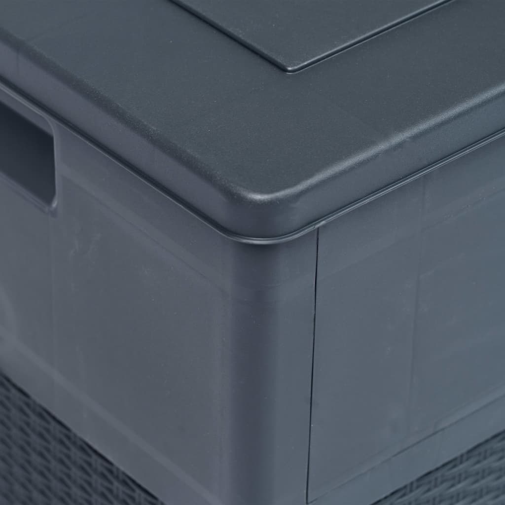 Zahradní Úložný Box 320 L Antracitový