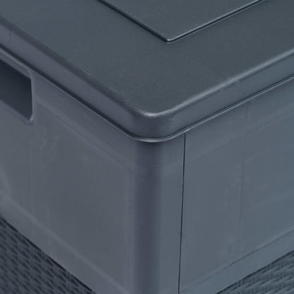 Zahradní Úložný Box 320 L Antracitový