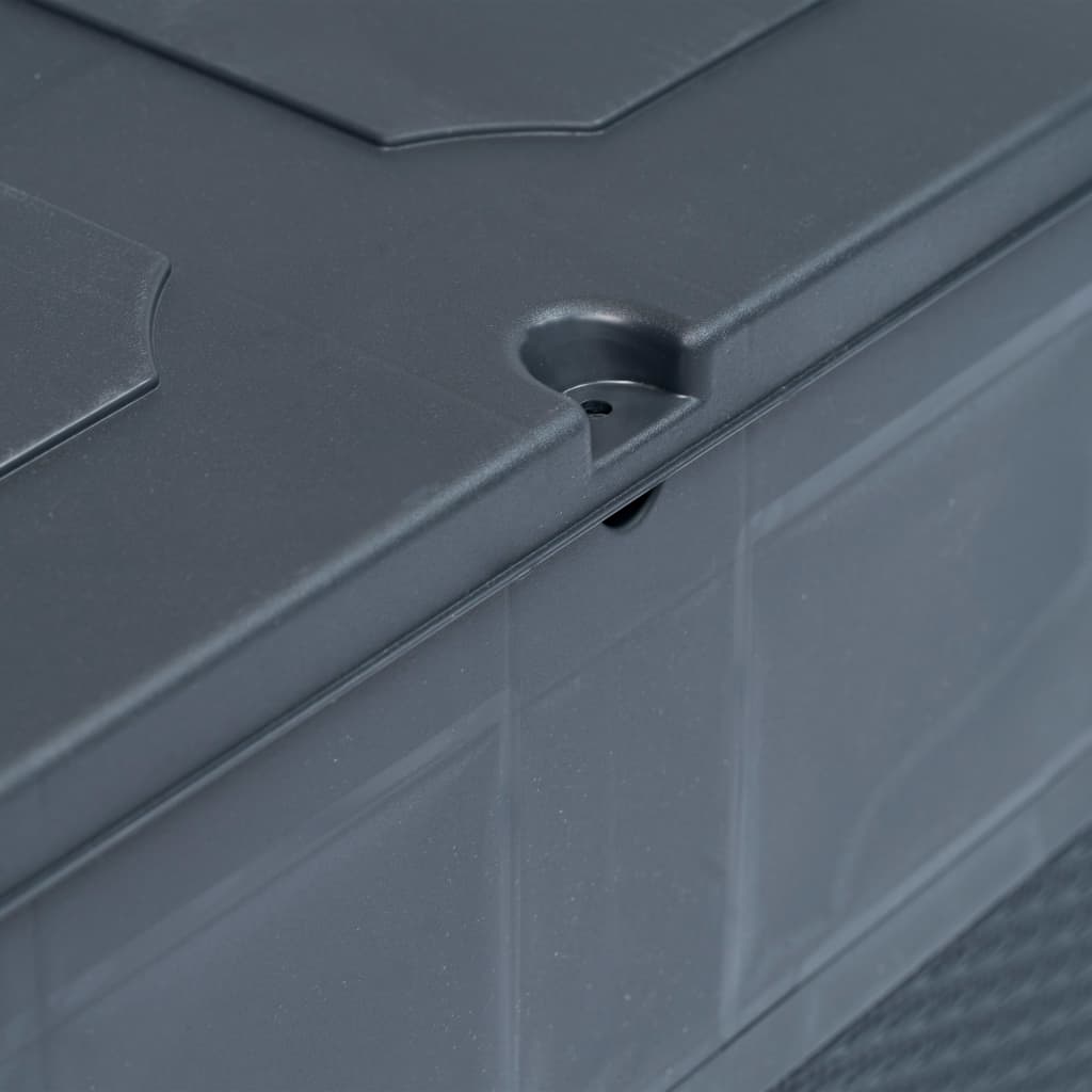Zahradní Úložný Box 320 L Antracitový