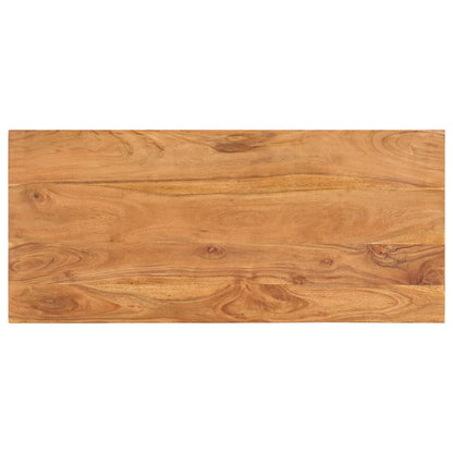 Konferenční Stolek 100 X 45 X 33 Cm Masivní Akáciové Dřevo