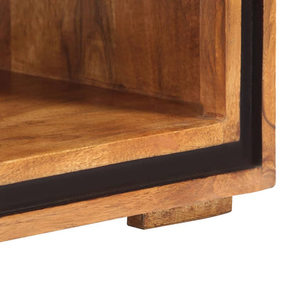 Konferenční Stolek 100 X 45 X 33 Cm Masivní Akáciové Dřevo