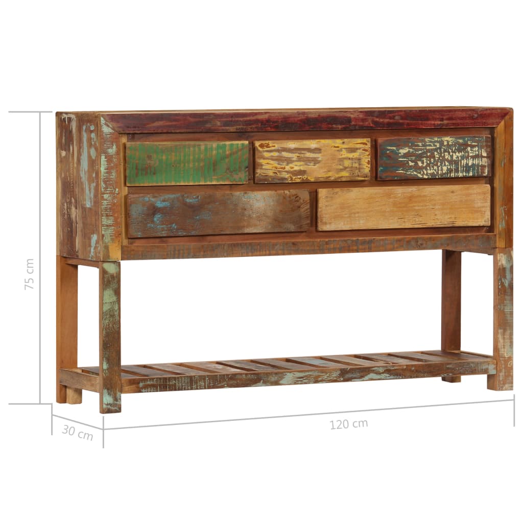 Příborník 120 X 30 X 75 Cm