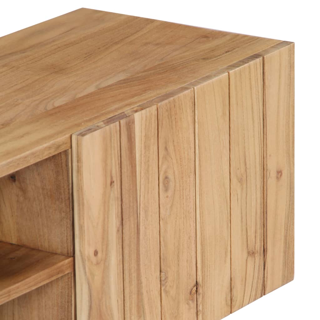 Tv Stolek 140 X 30 X 45 Cm Masivní Akáciové Dřevo