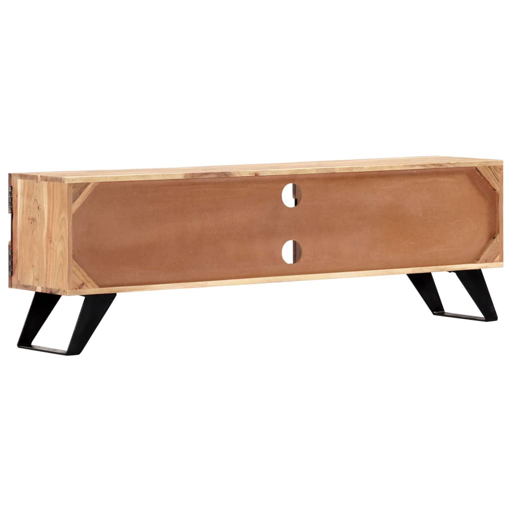 Tv Stolek 140 X 30 X 45 Cm Masivní Akáciové Dřevo