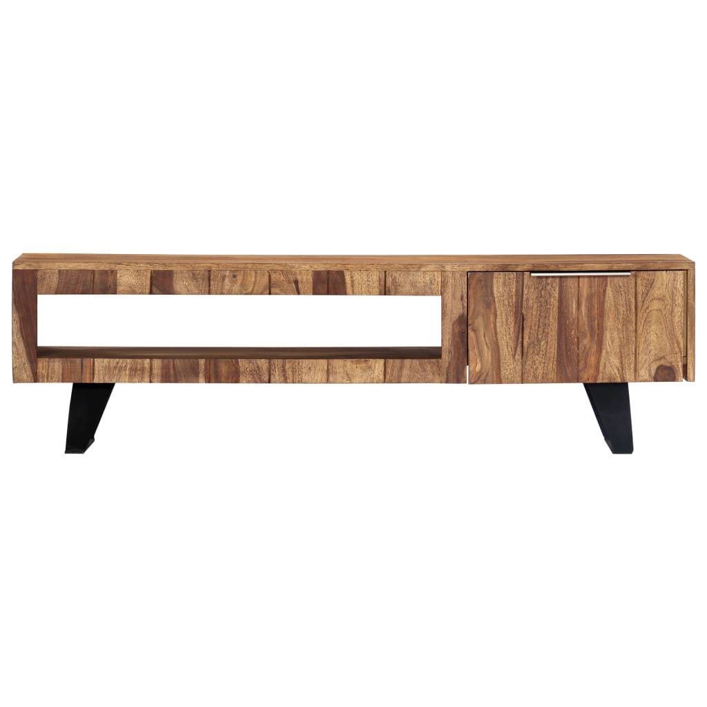 Tv Stolek 140 X 30 X 40 Cm Masivní Sheeshamové Dřevo