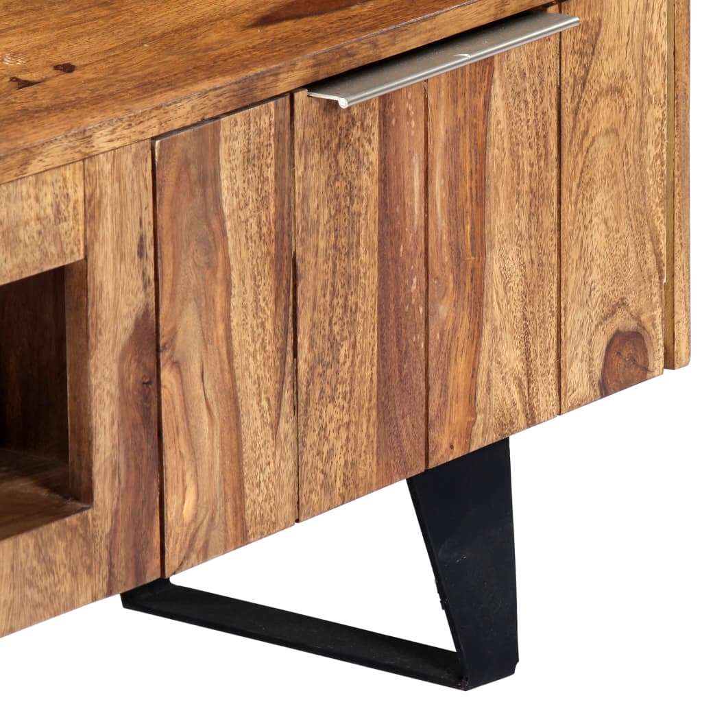 Tv Stolek 140 X 30 X 40 Cm Masivní Sheeshamové Dřevo