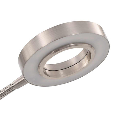 Stojací Lampa 18 W Stříbrná 180 Cm Stmívatelná