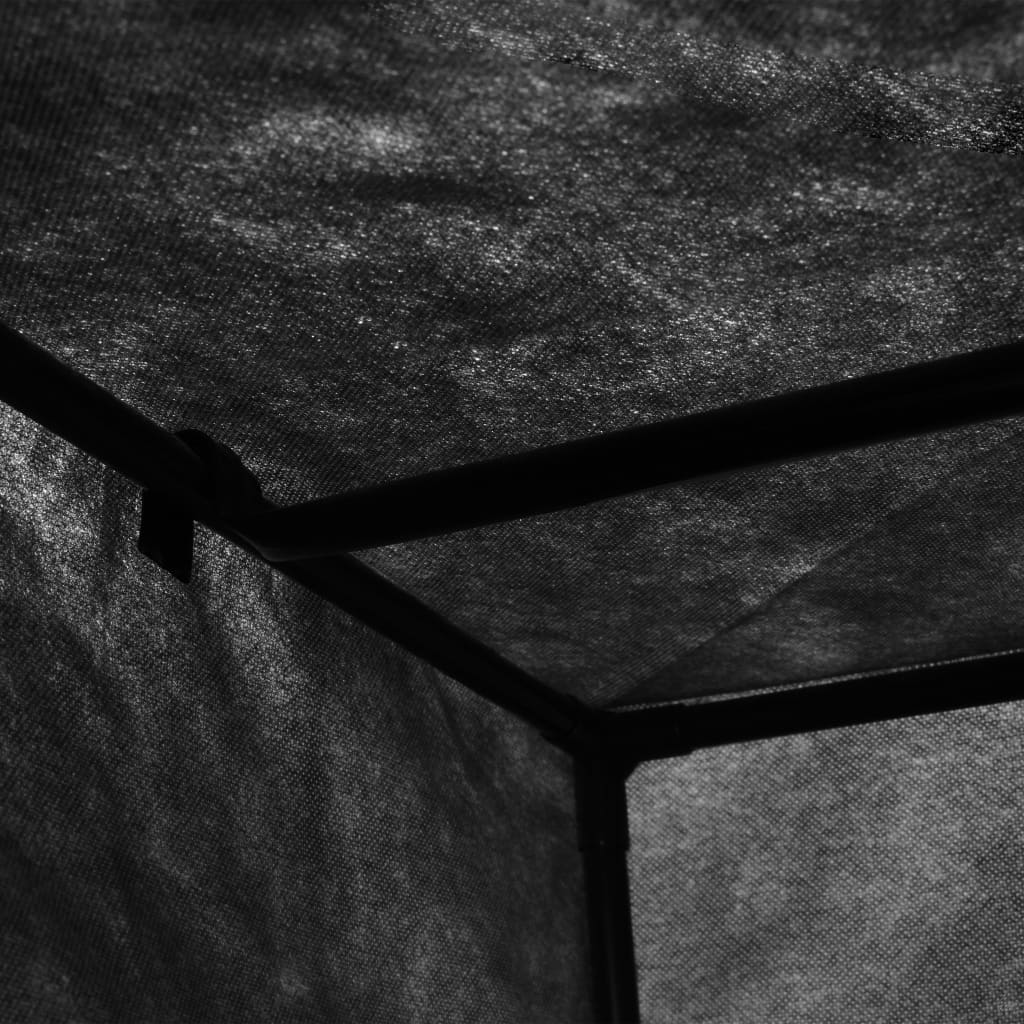 Šatní Skříně 2 Ks Černé 75 X 50 X 160 Cm