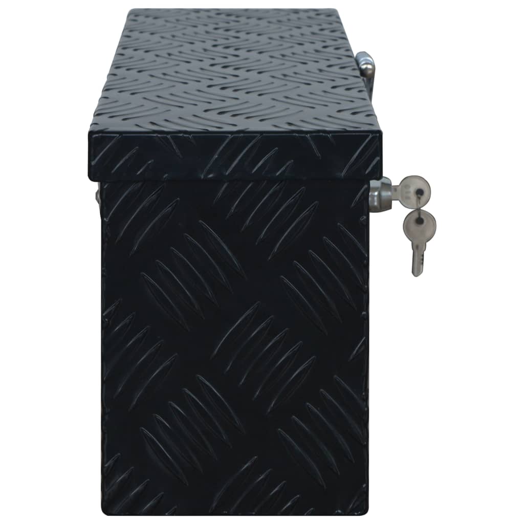 Hliníkový Box 485 X 140 X 200 Mm Černý