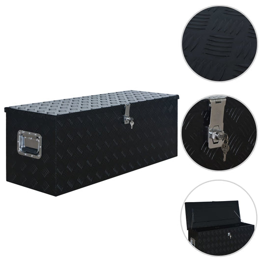 Hliníkový Box 1085 X 370 X 400 Mm Černý