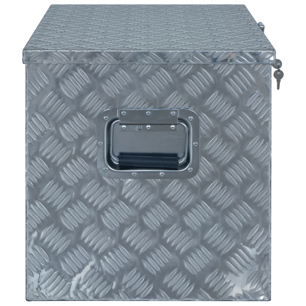 Hliníkový Box 610 X 430 X 455 Mm Stříbrný Zelená