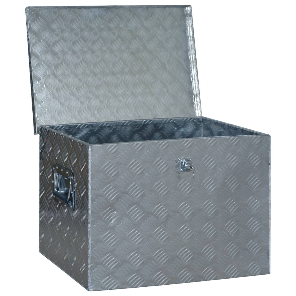 Hliníkový Box 610 X 430 X 455 Mm Stříbrný Zelená