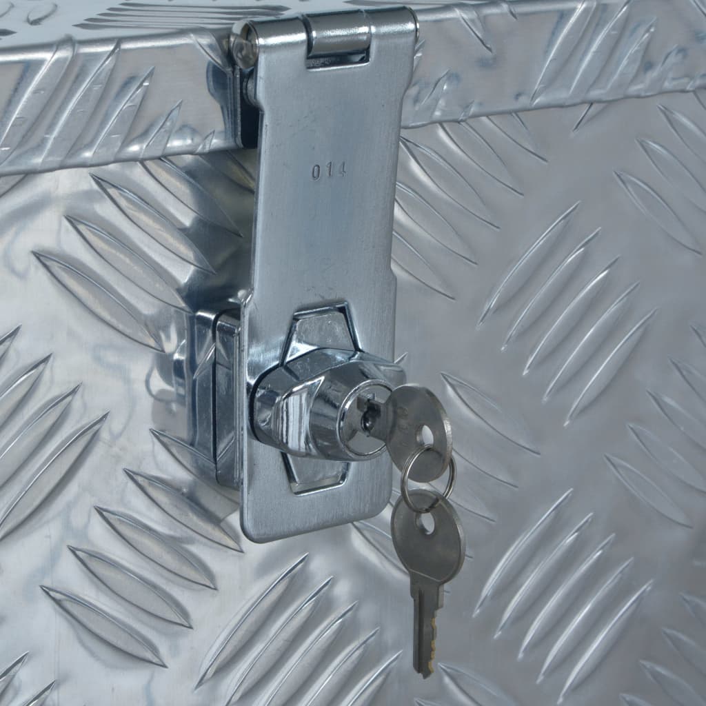 Hliníkový Box 610 X 430 X 455 Mm Stříbrný Zelená